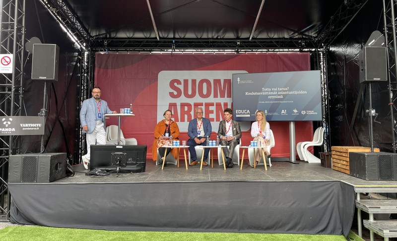 SuomiAreenan keskustelussa pureksittiin koulutusväittämiä - katso tallenne!