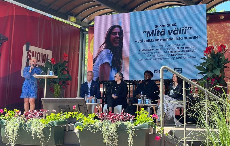 SuomiAreenalla keskusteltiin nuorten tulevaisuususkosta – katso tallenne!